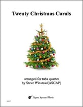 Twenty Christmas Carols Tuba Quartet cover